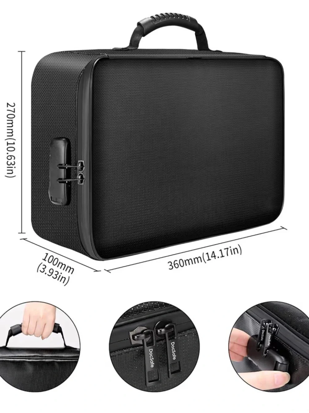 Docsafe Fireproof Case, pre-owned
